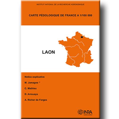 couverture de la notice de la carte des sols au 1/100 000 de Laon