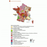 Les sols dominants de France métropolitaine